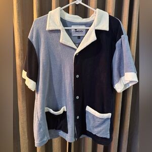 TOMBOLO Cabana Top 💙🩵